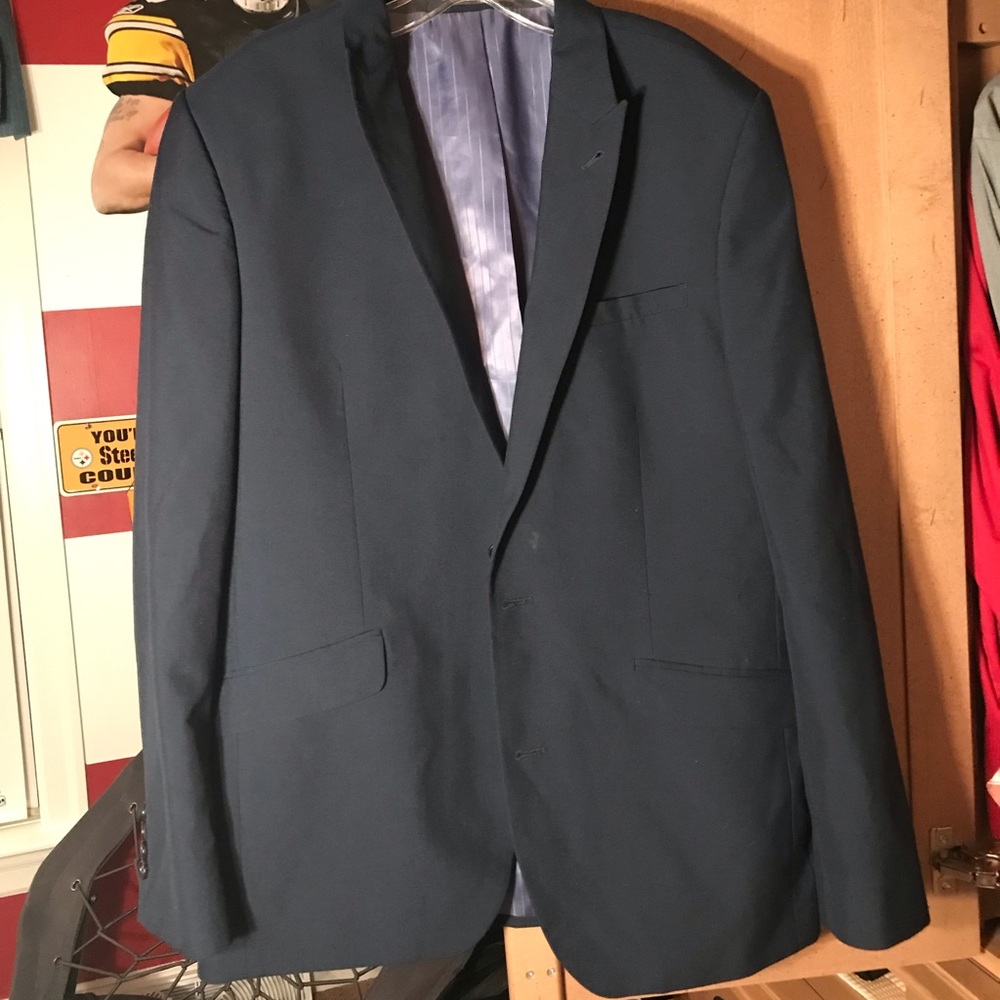 Primark Navy Blue Suit Jacket